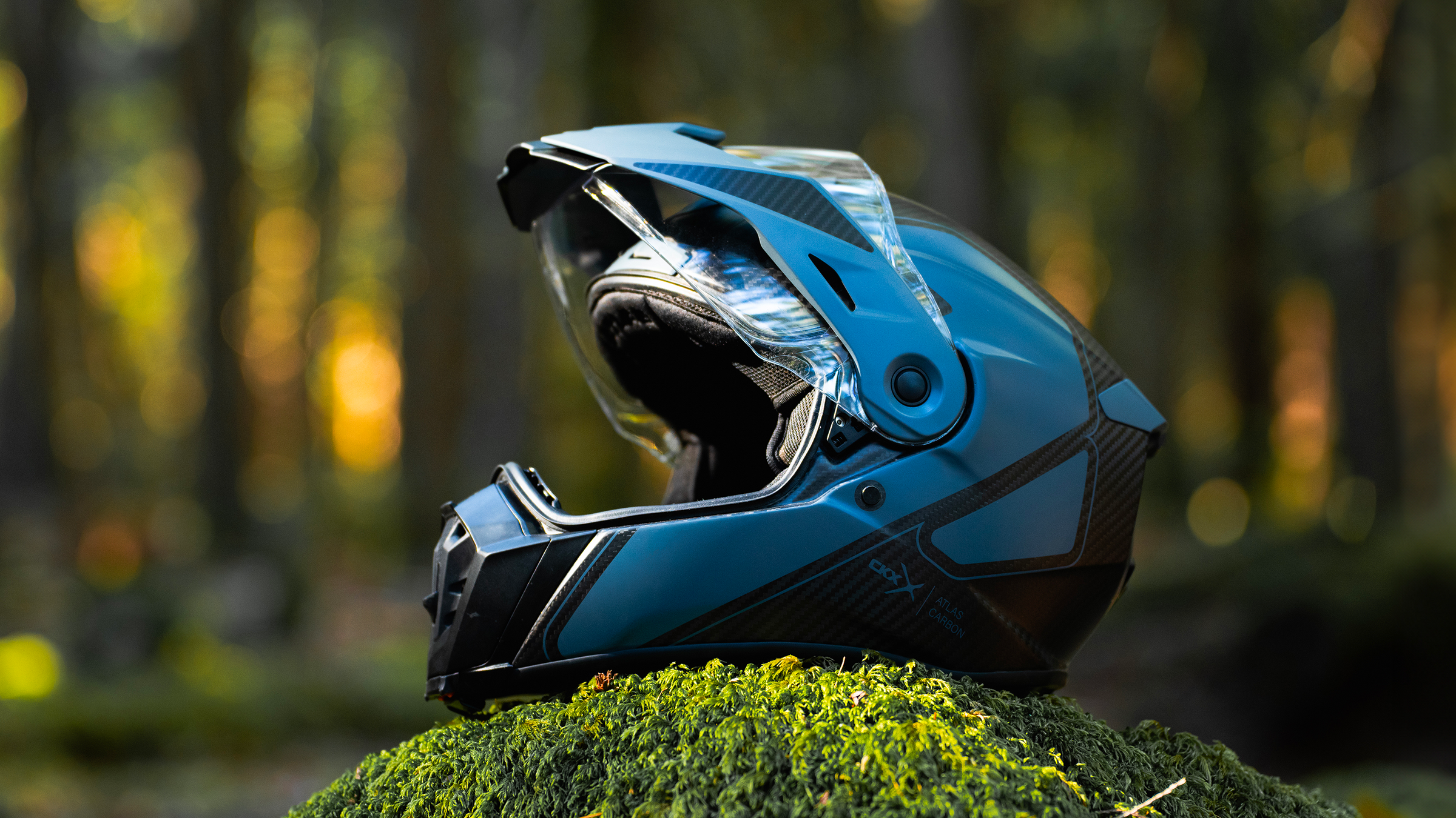atlas sport motorcycle helmet CKX Matte Carbon the Atlas offers remarkable comfort and unique features Atlas helmet | Adventure riding