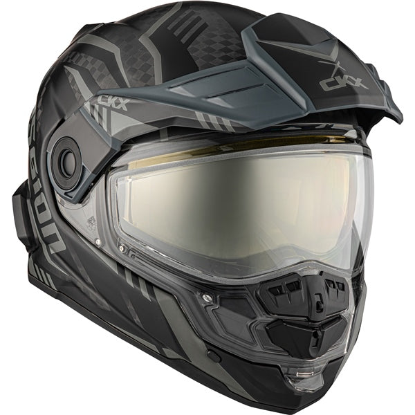 CKX Mission Free-Face Helmet - Carbon Code – CKXgear
