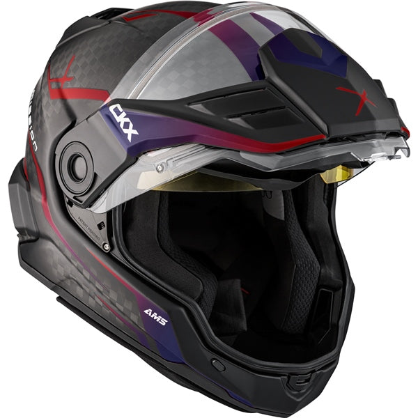 CKX Mission Free-Face Helmet - Carbon Fury – CKXgear