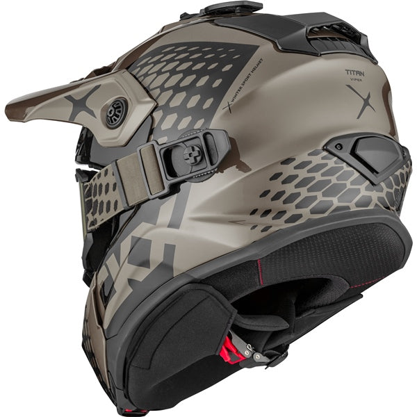 【国内在庫】 CKX Titan Original Helmet - Trail and Backcountry Viper スノーモービル