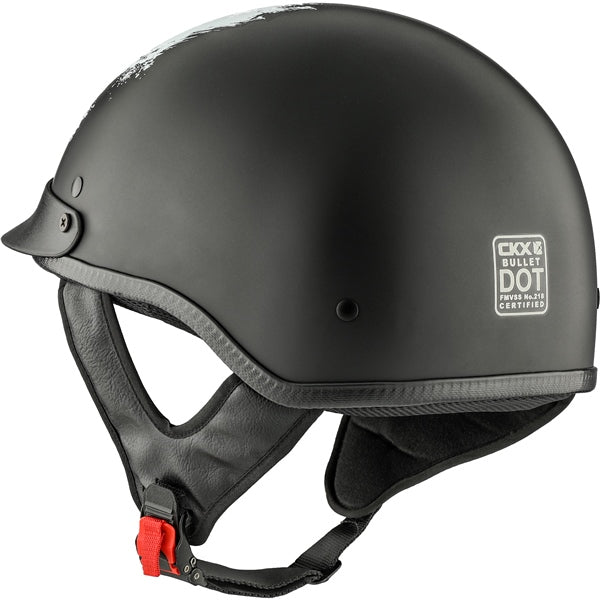 bullet motorcycle helmet CKX Bullet Half Helmet Lull – CKXgear