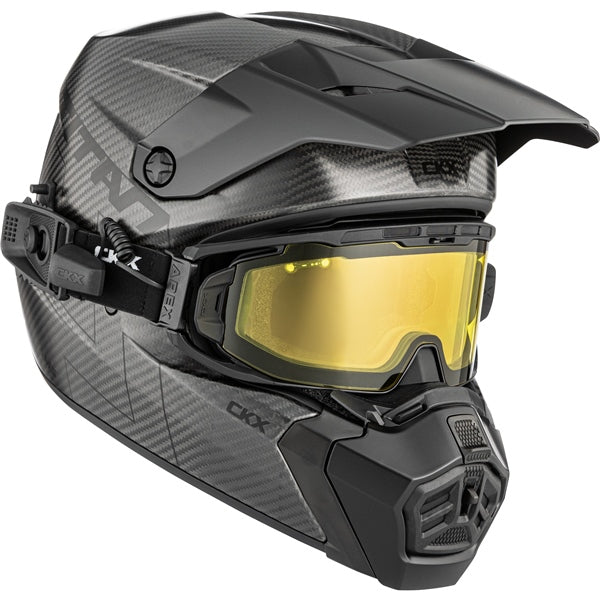 CKX Titan AMS Carbon Helmet Solid CKX Titan AMS Carbon Helmet Solid
