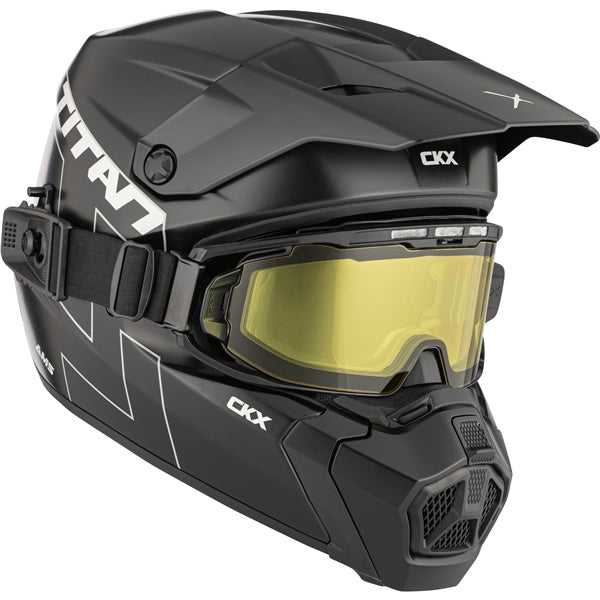 T*i様 HELMZ H2X 550mm GRAY CKX AMS Titan Helmet Solid - Apex Goggle included – CKXgear