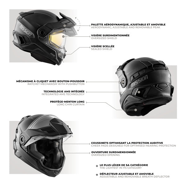 CKX Mission Free-Face Helmet Verve – CKXgear